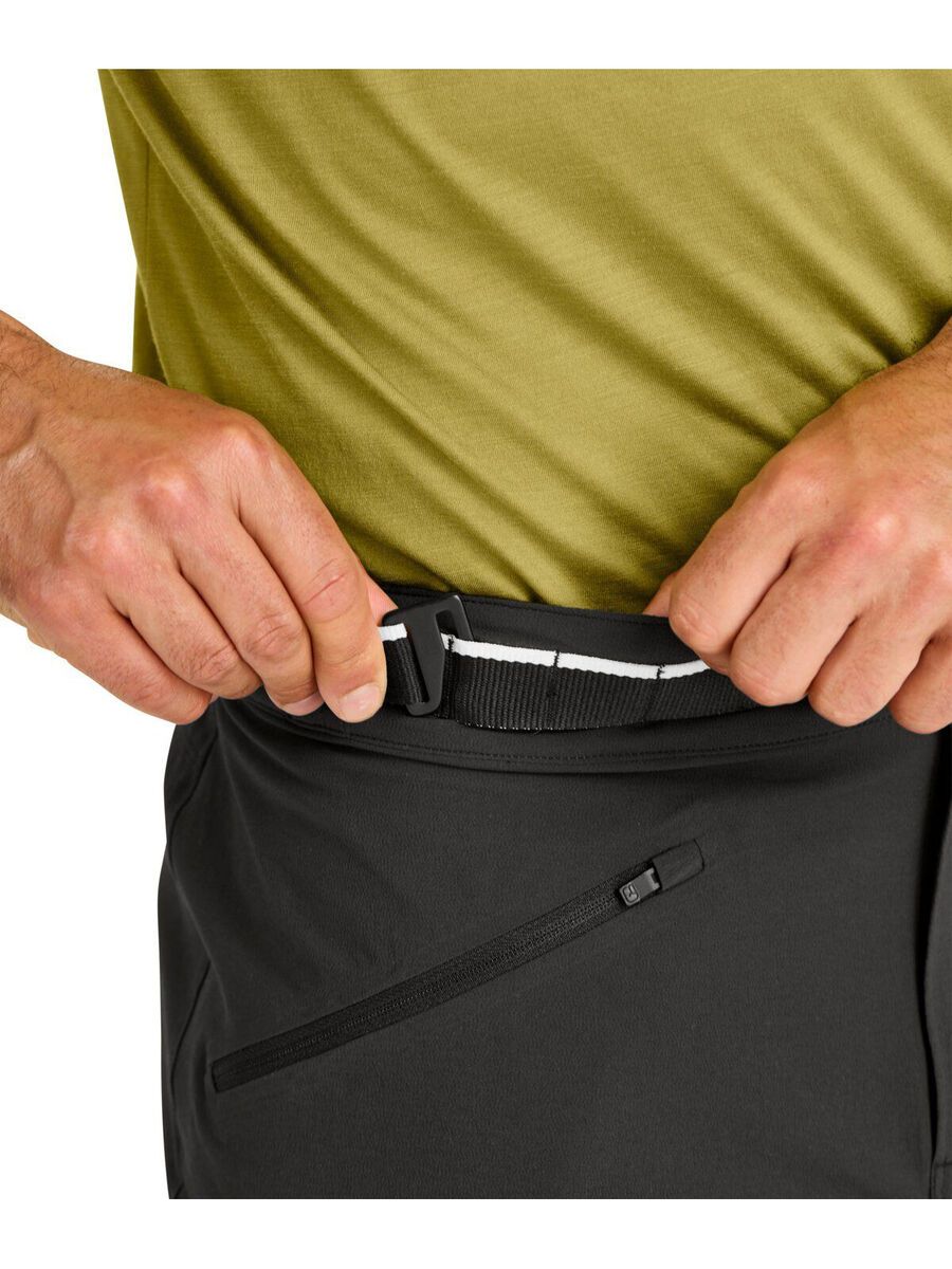 Ortovox Merino Shield Light Brenta Shorts M, black raven - Bild 7