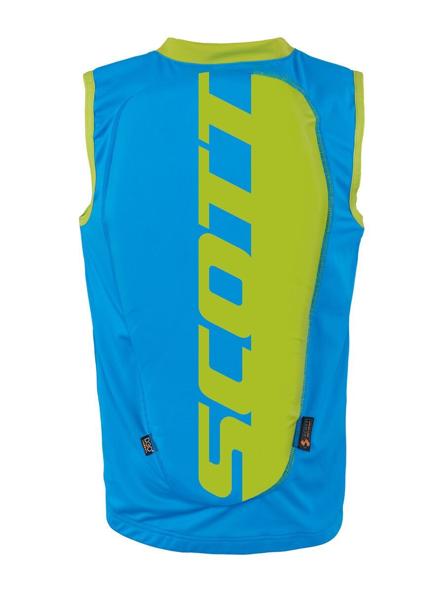 Scott Actifit Junior Vest Protector, vibrant blue green - Bild 2