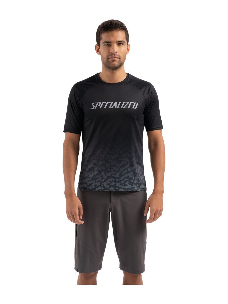 Specialized Enduro Air Shortsleeve Jersey, black/charcoal terrain - Bild 4