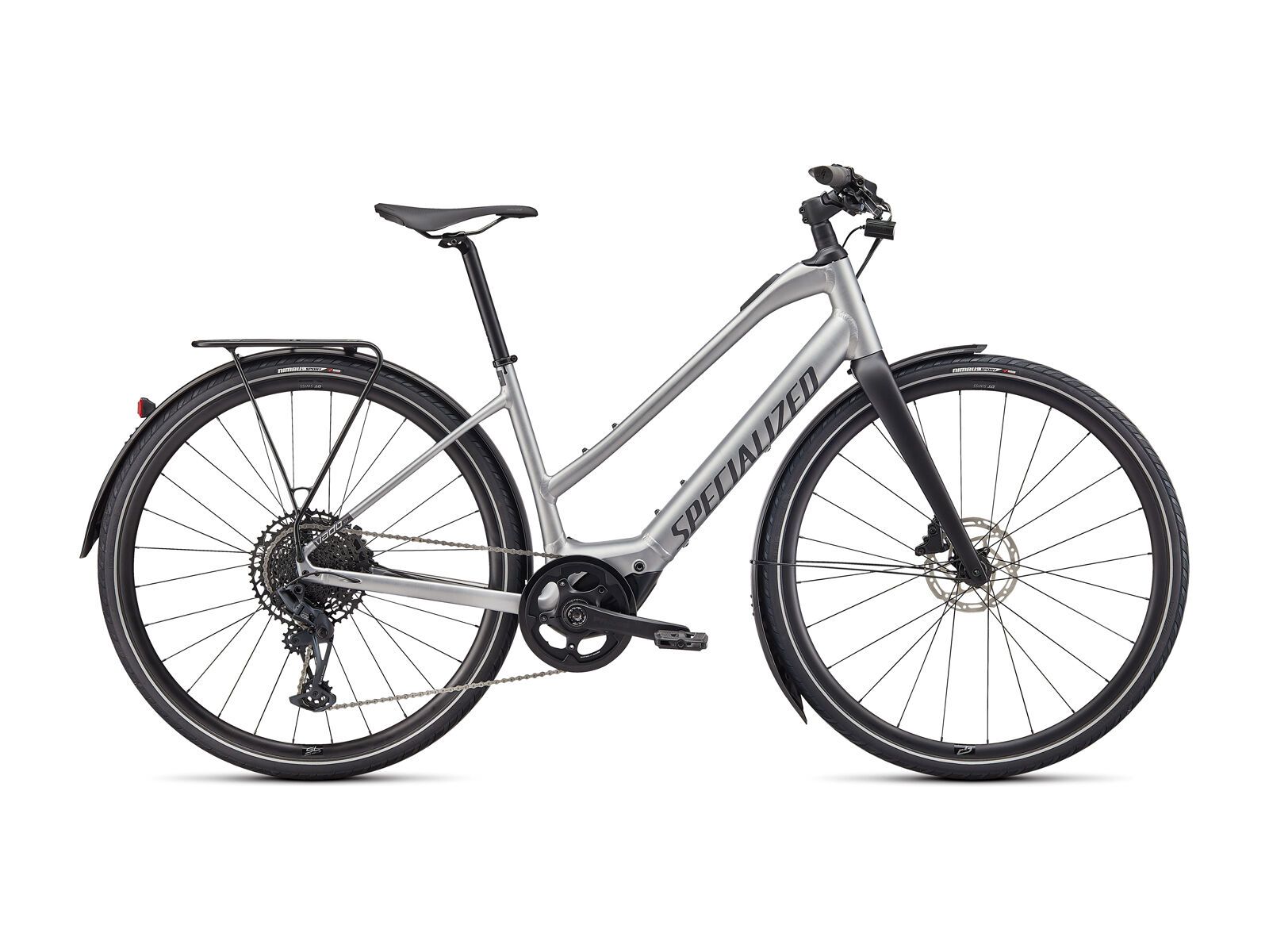 Specialized Turbo Vado SL 5.0 Step-Through EQ, brushed aluminum/black reflective - Bild 1