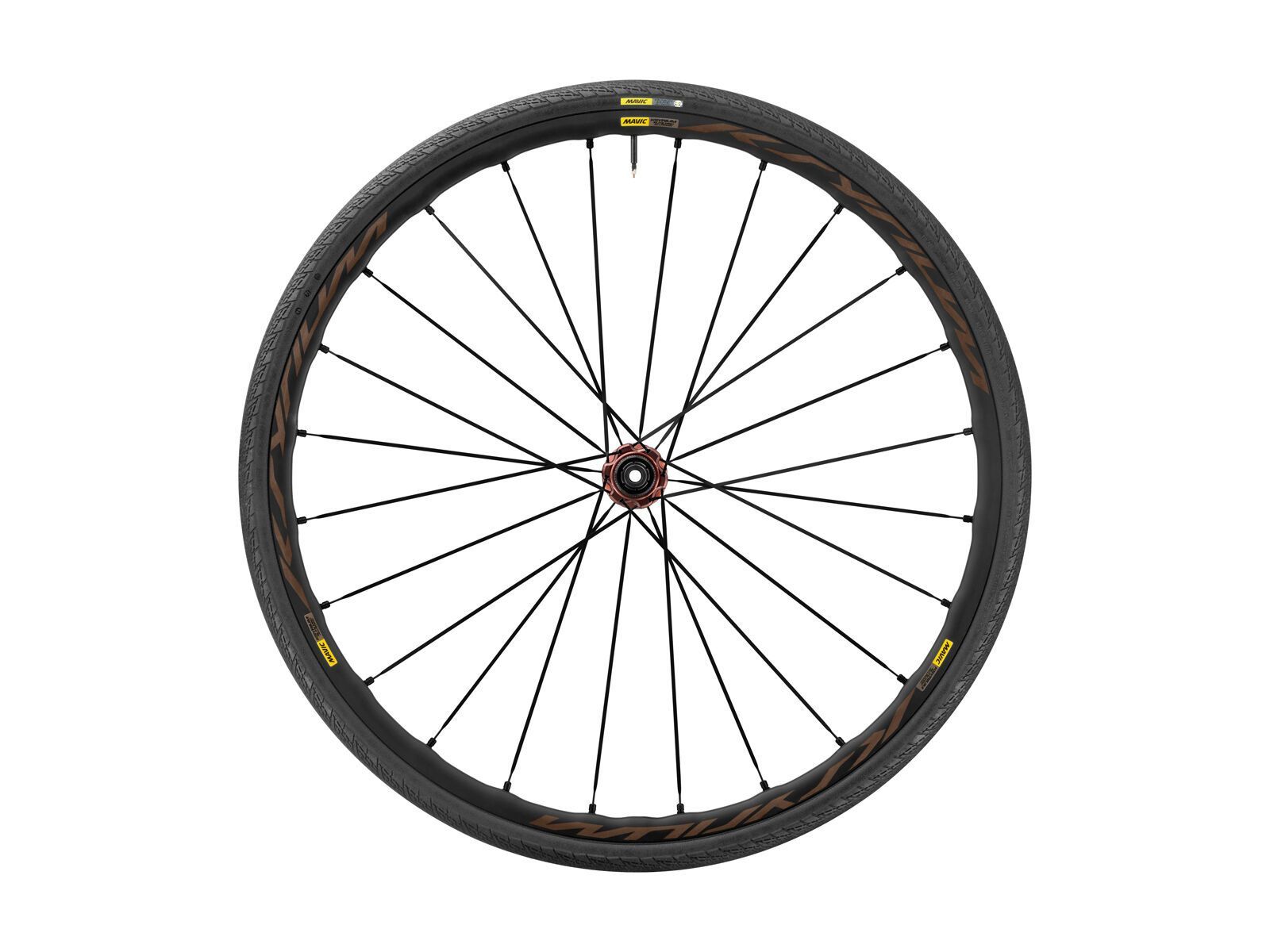 Mavic Ksyrium Elite Disc Allroad - 12x142 / Shimano/SRAM, inkl 28C Reifen, black - Bild 1