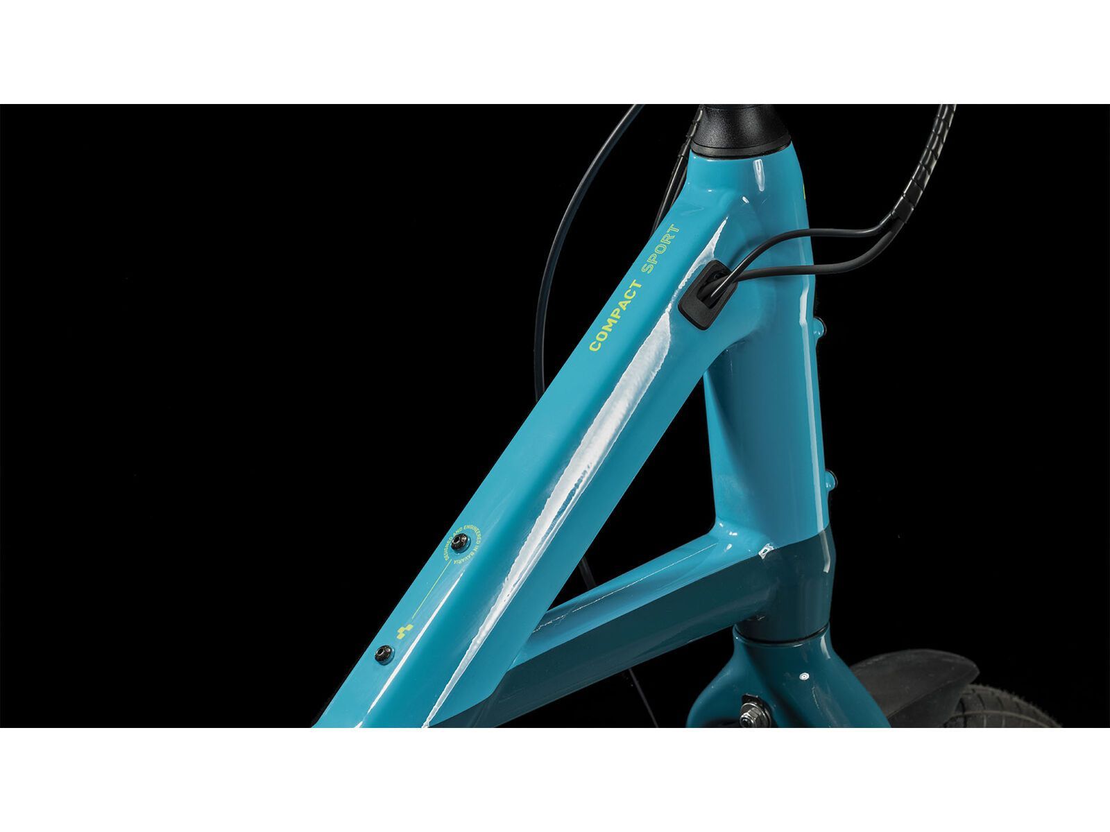 Cube Compact Sport Hybrid 500, blue´n´lime - Bild 3