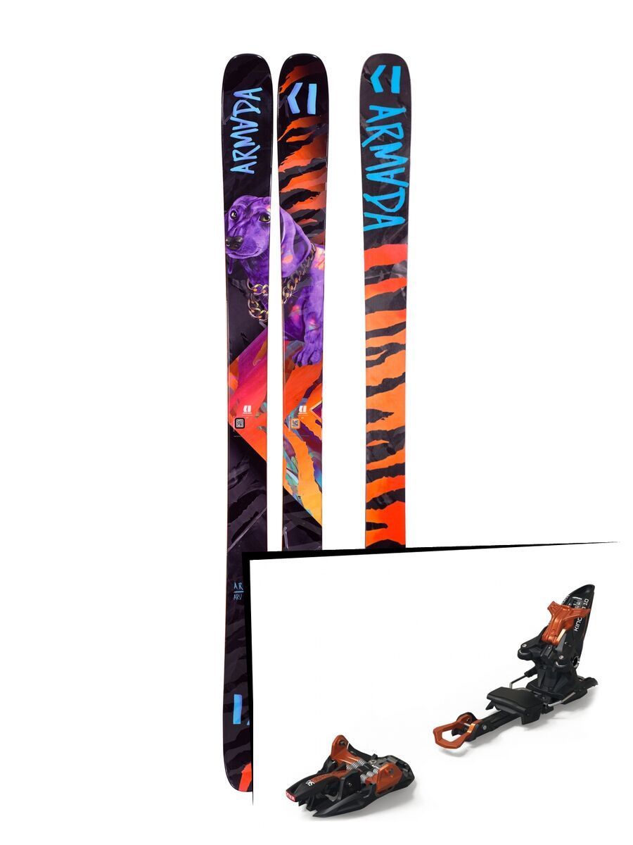 Set: Armada Arv 96 2019 + Marker Kingpin 10 black/copper - Bild 1