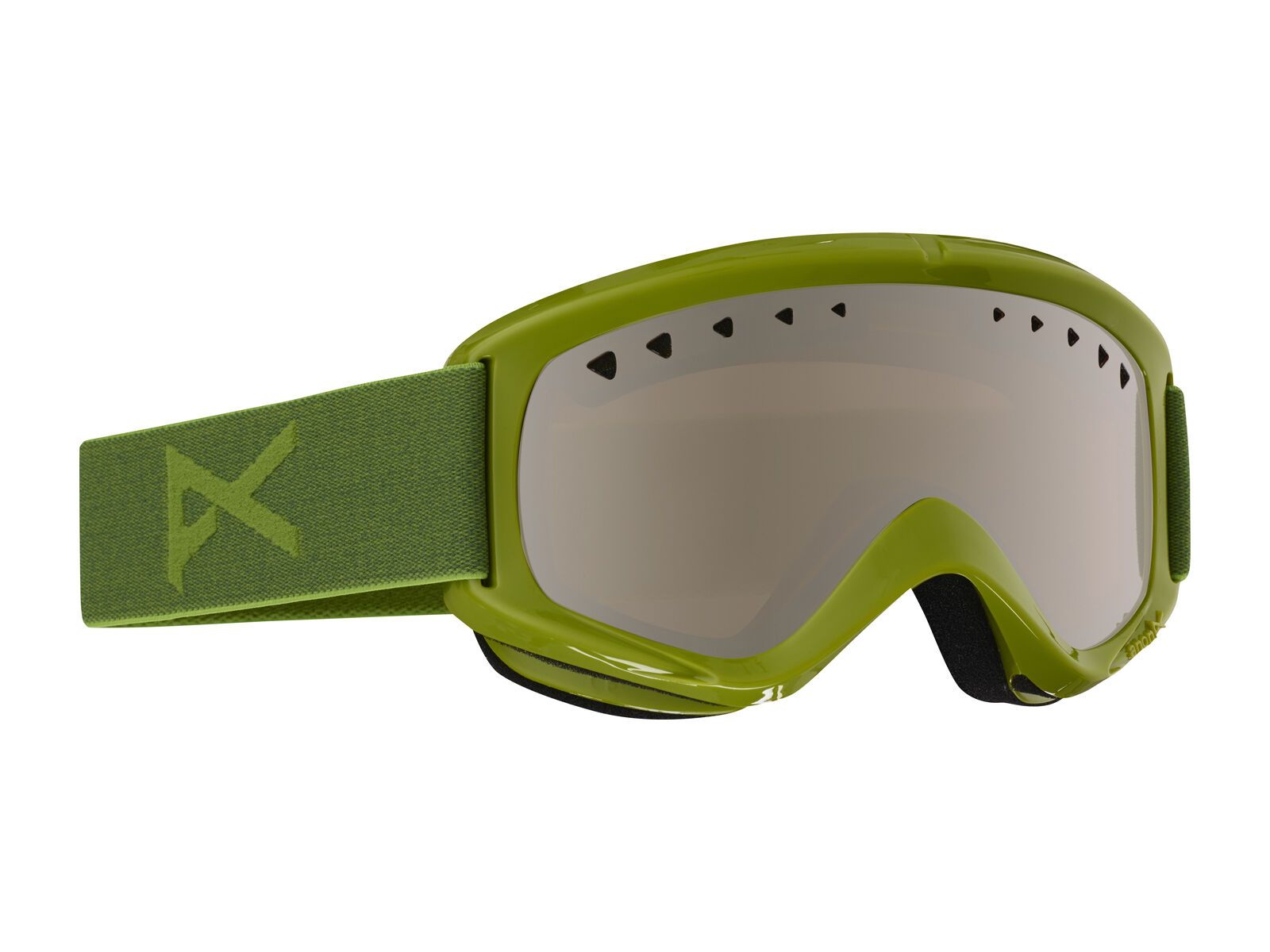 Anon Helix + Spare Lens, grasshole/silver amber - Bild 1