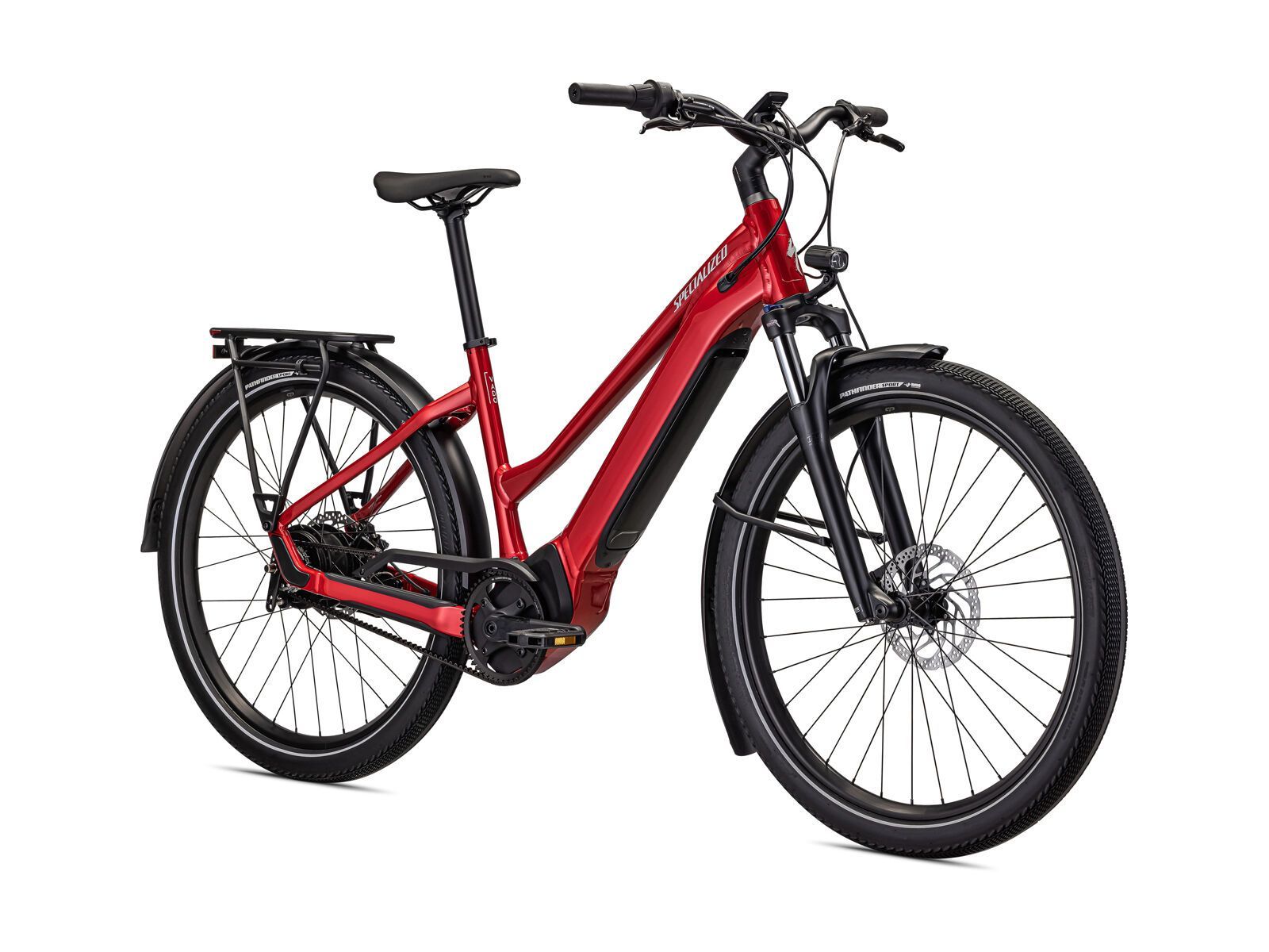 Specialized Turbo Vado 3.0 IGH Step-Through, red tint/silver reflective - Bild 2