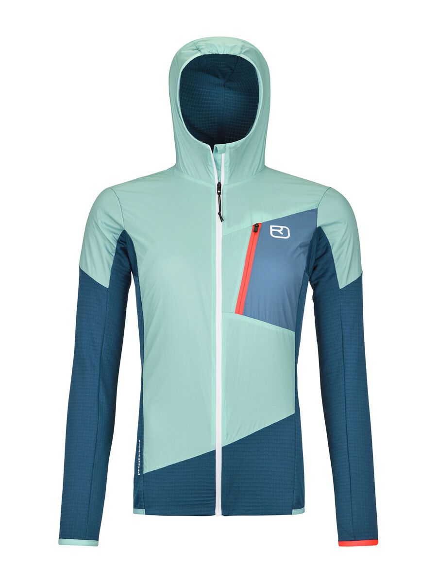 Ortovox Ladiz Hybrid Jacket W, petrol blue - Bild 1