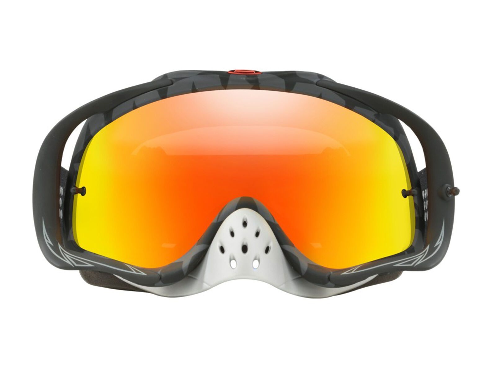 Oakley Crowbar MX Troy Lee Designs Series, megaburst black/Lens: fire iridium - Bild 2