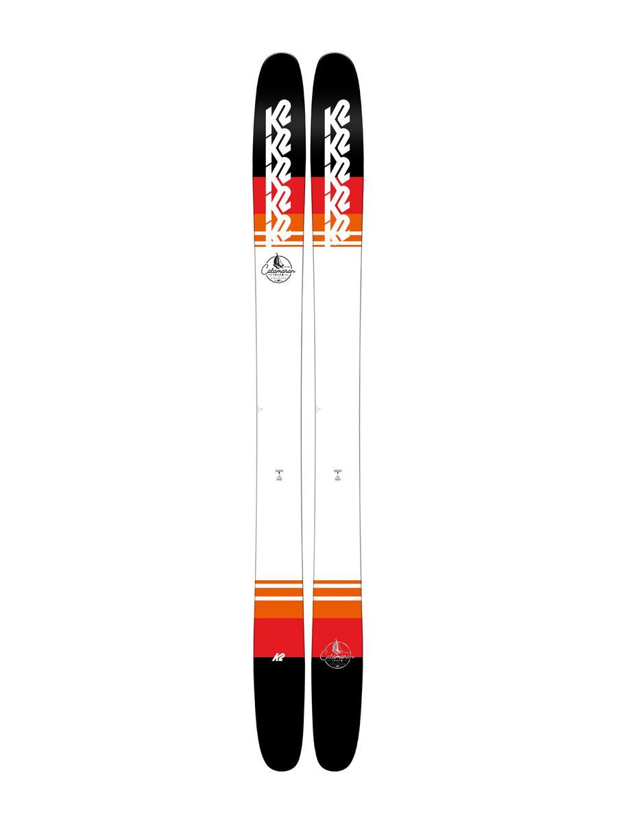Set: K2 SKI Catamaran 2018 + Salomon Warden MNC 13 white/black/orange - Bild 2