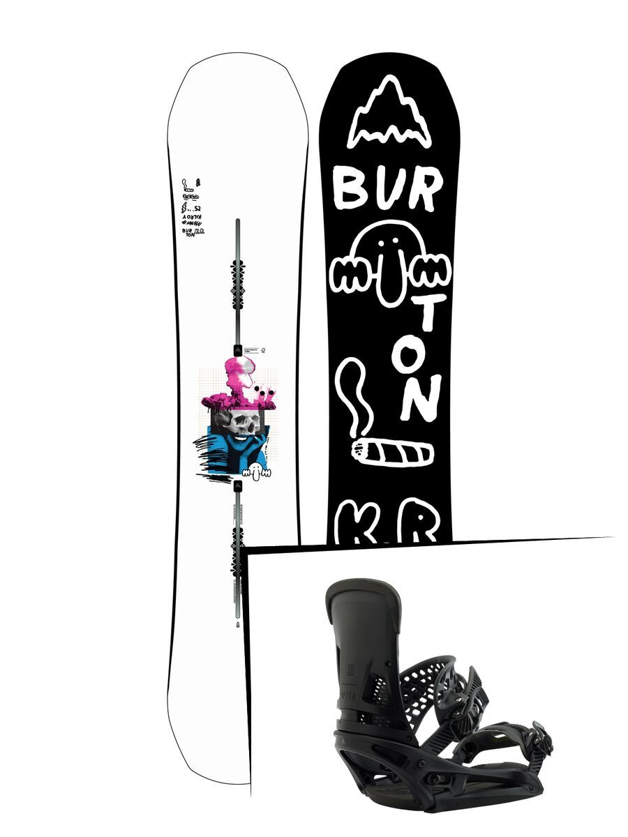 Set: Burton Kilroy Process 2019 + Burton Malavita EST brackish - Bild 1