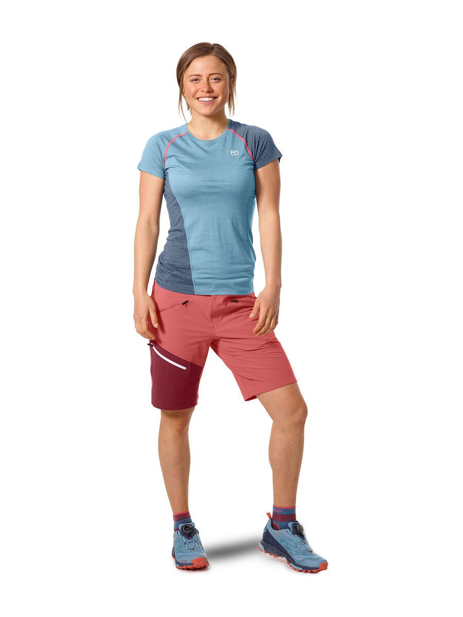 Ortovox Merino Shield Light Brenta Shorts W, blush - Bild 4