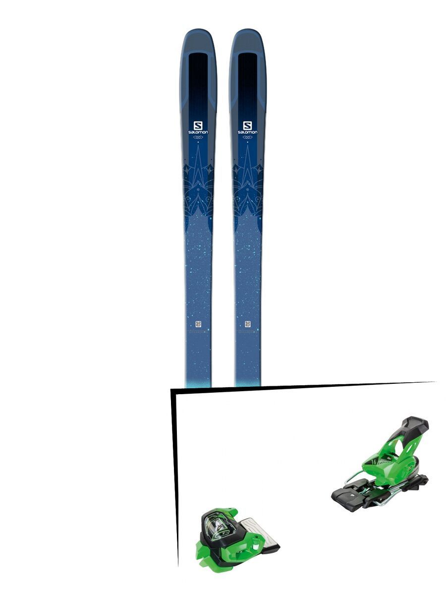 Set: Salomon QST Lux 92 2018 + Tyrolia Attack² 16 GW green - Bild 1