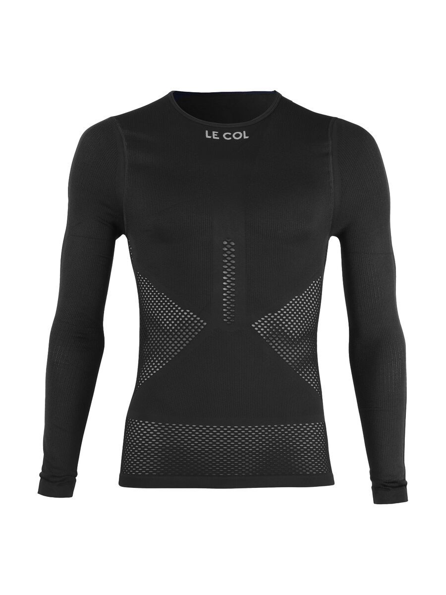 Le Col Unisex Pro Mesh Long Sleeve Base Layer, black - Bild 1