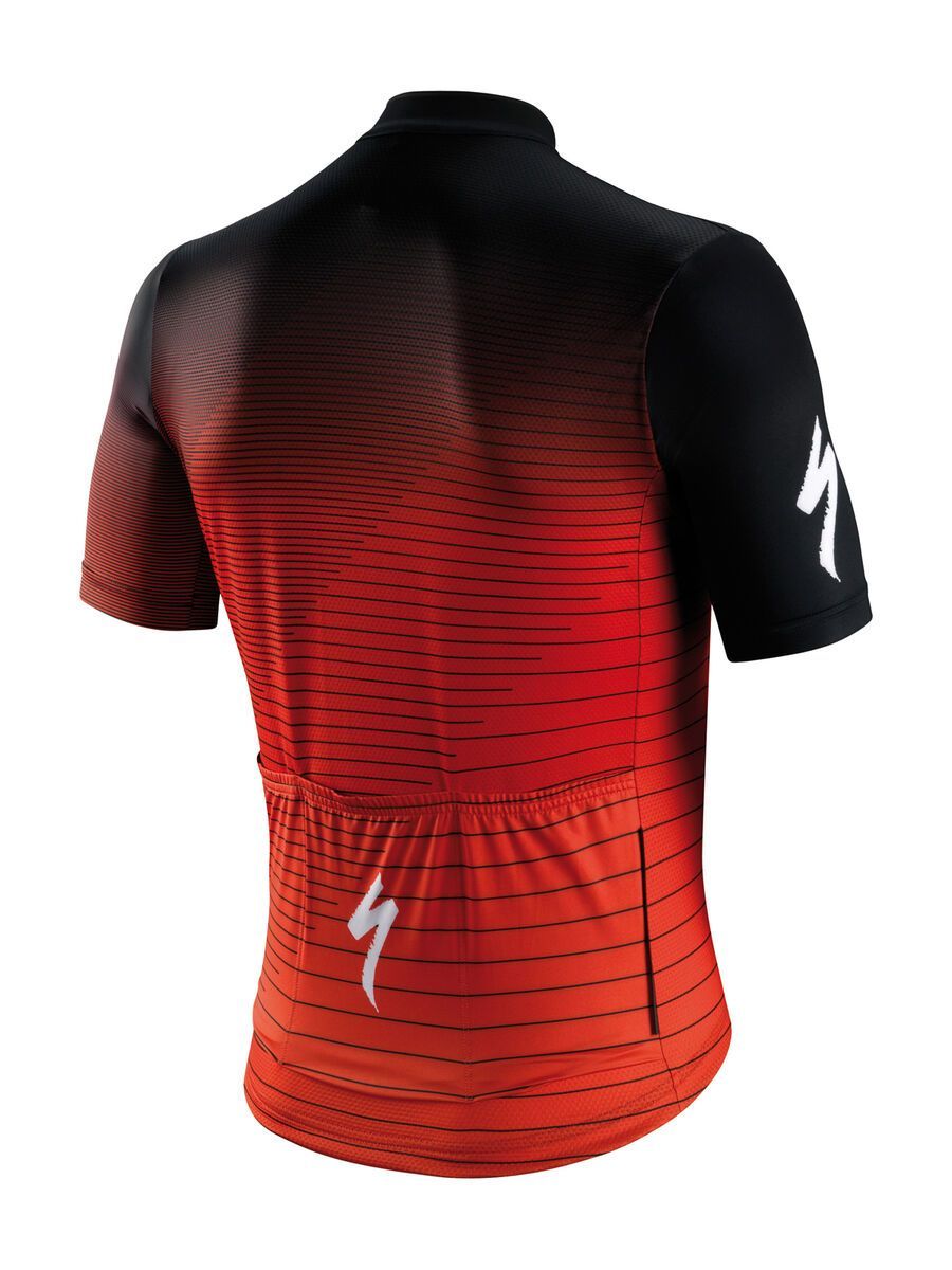 Specialized RBX Comp Logo Team Shortsleeve Jersey, black/rocket red/red - Bild 2