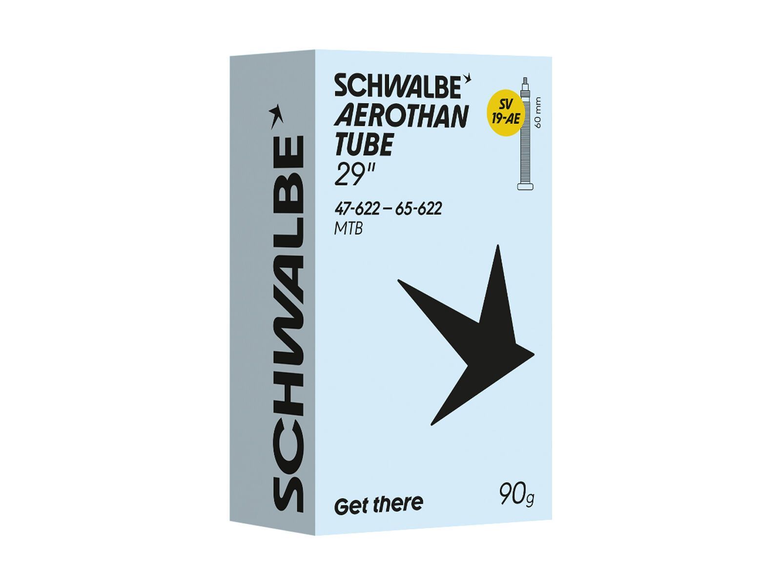 Schwalbe Aerothan Tube SV 19AE 29 MTB - 47/65-622 / 60 mm - Bild 1