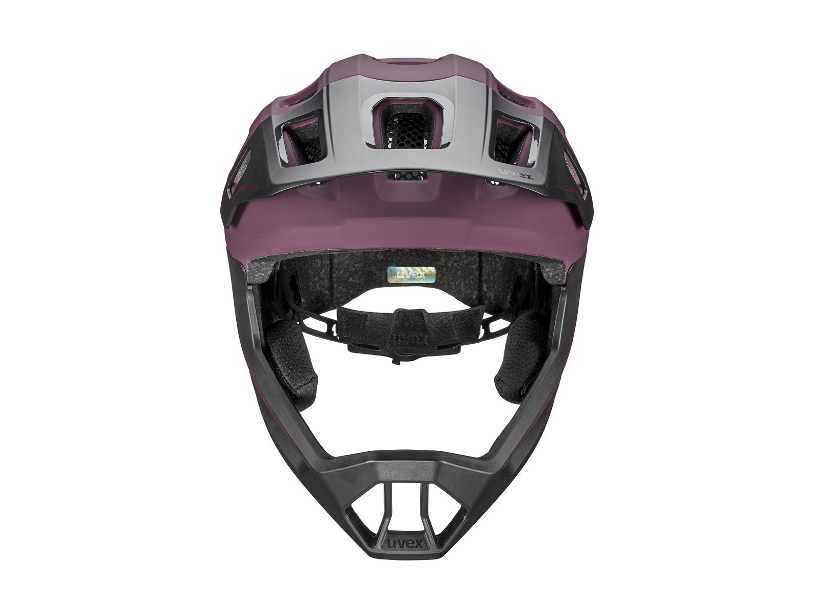 uvex react jr. fullface, cranberry matt - Bild 3