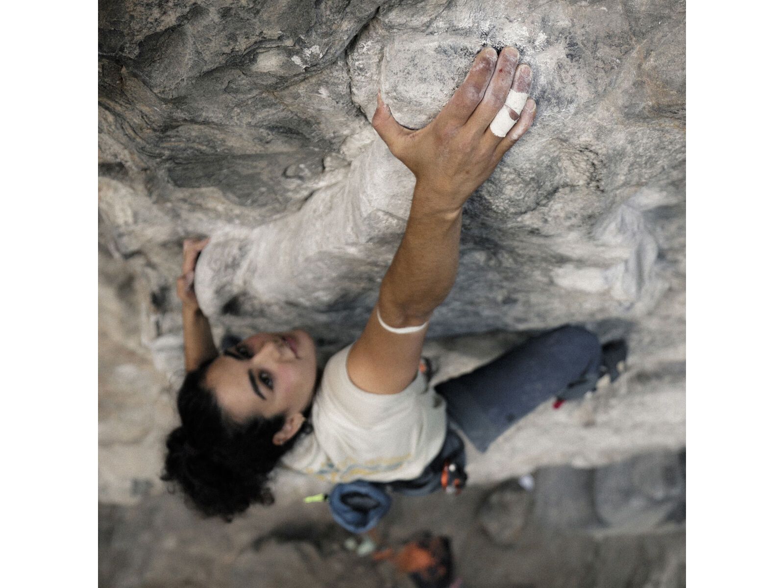 Ortovox 150 Merino Cool Climbing Vibes TS W, white tea - Bild 5