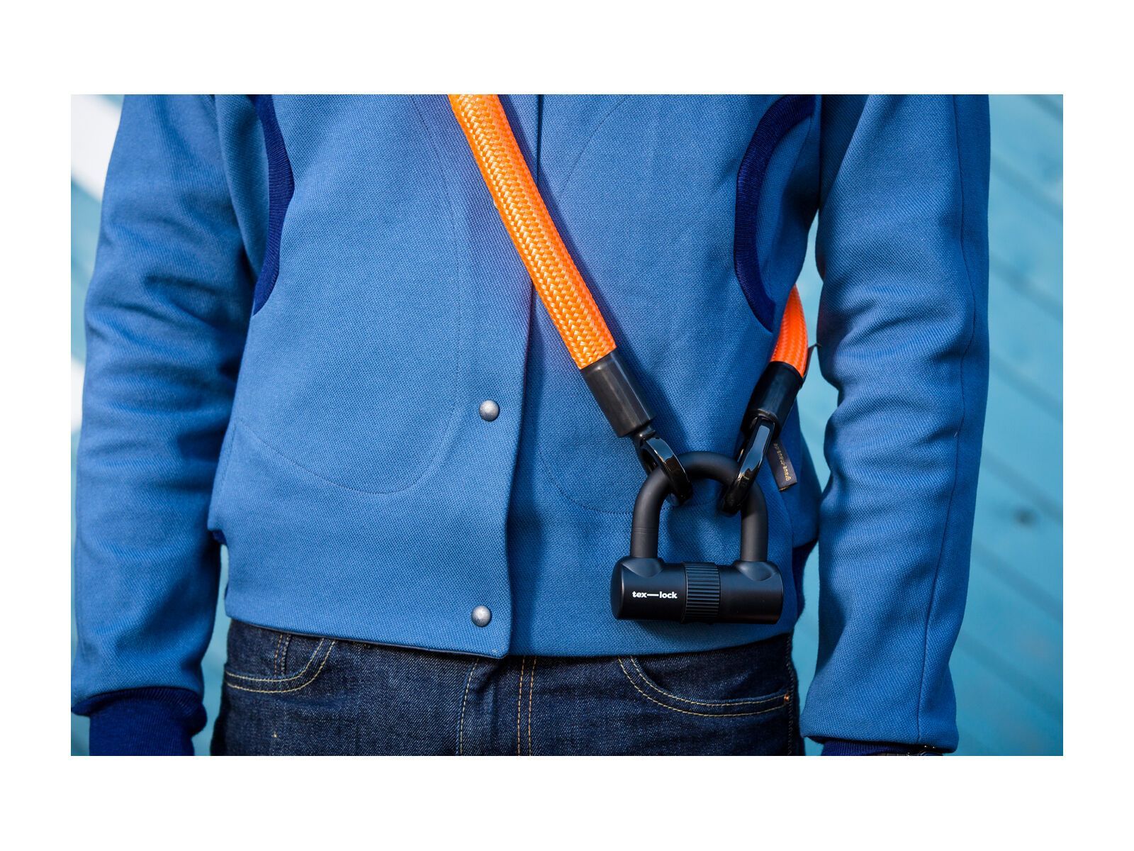 Tex-Lock Tex-Lock M 120 cm, neon lachs - Bild 2