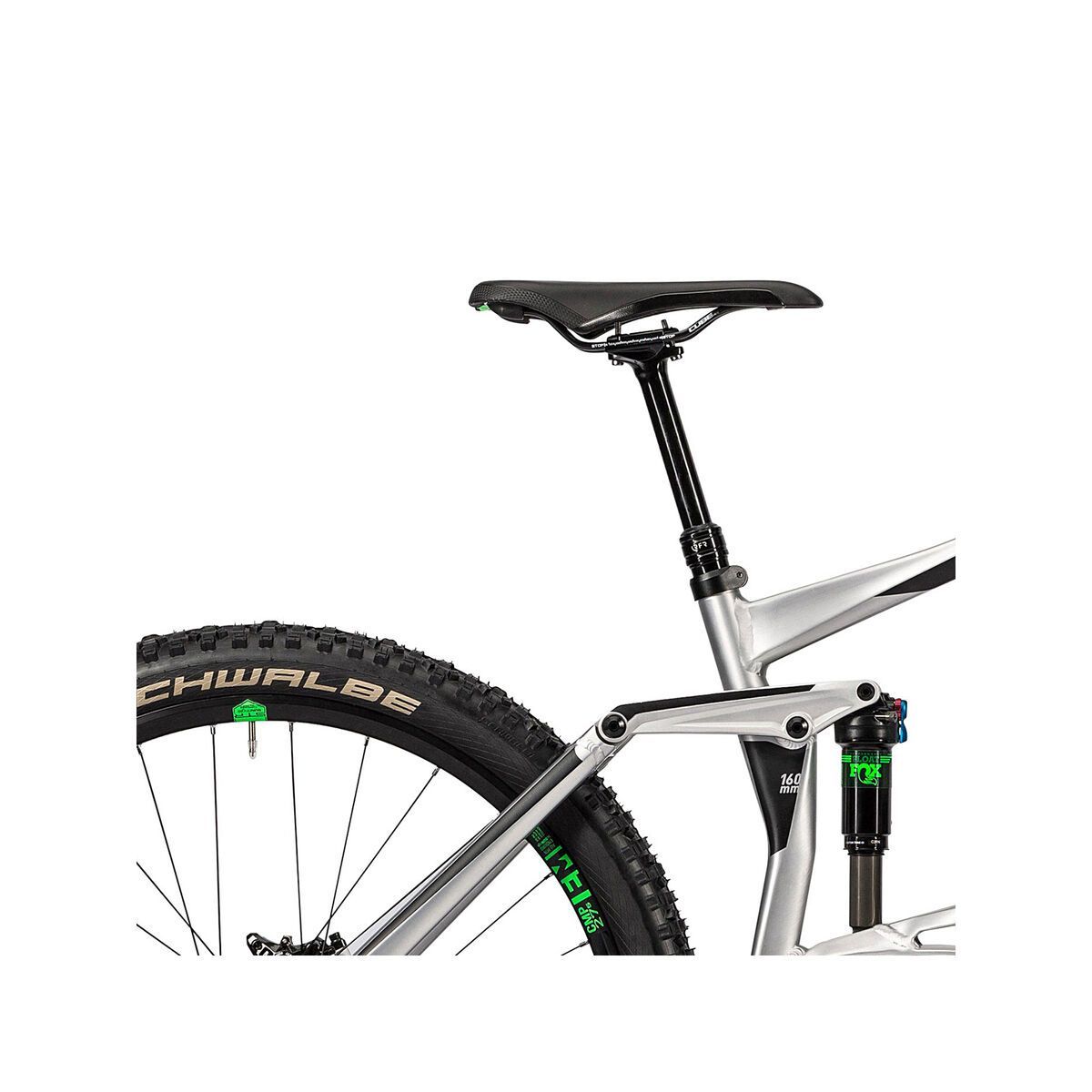 Cube Stereo Hybrid 160 HPA Race 500 27.5, metal´n´green - Bild 6
