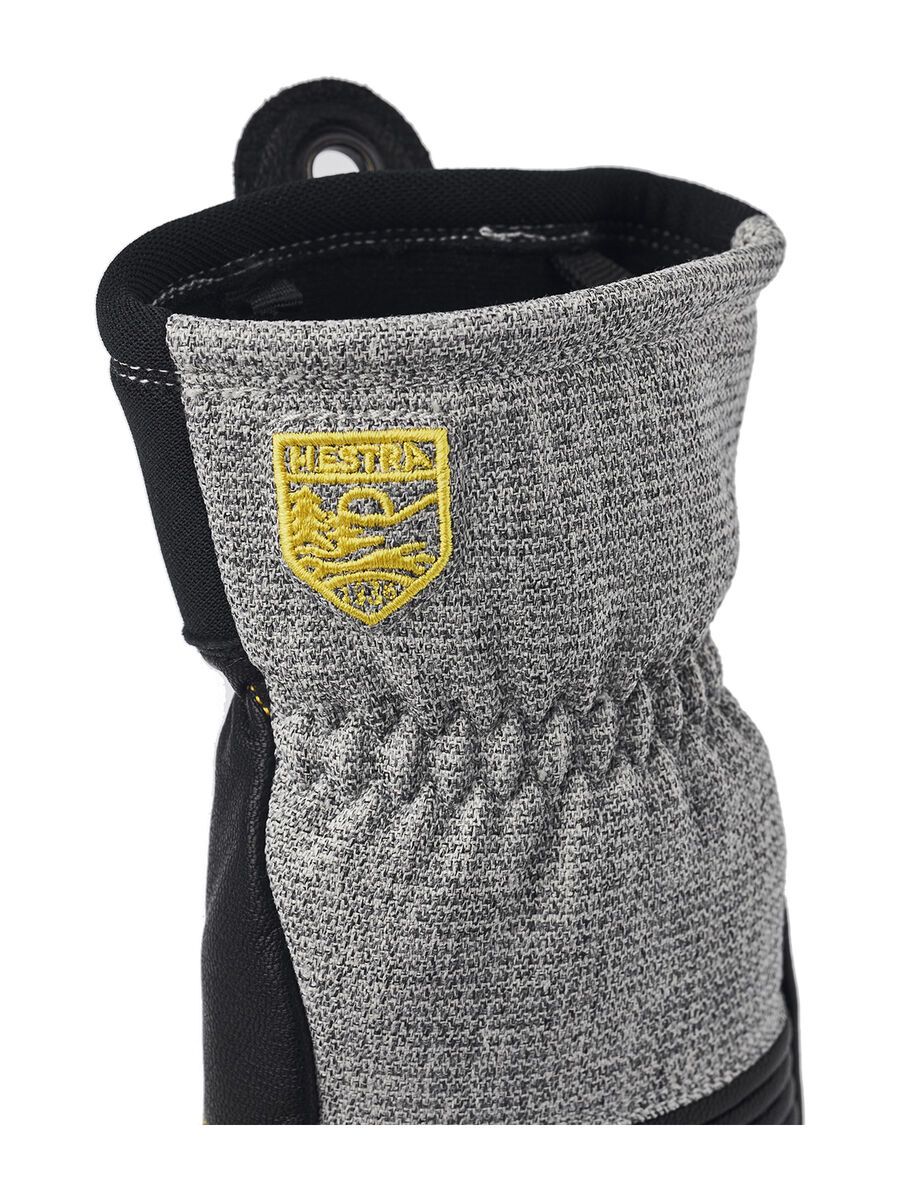 Hestra Couloir 5 Finger, light grey/black - Bild 4