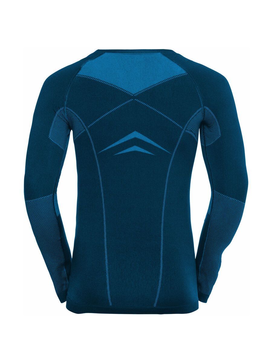 Odlo Set Long Performance Evolution Warm, poseidon/blue jewel - Bild 4