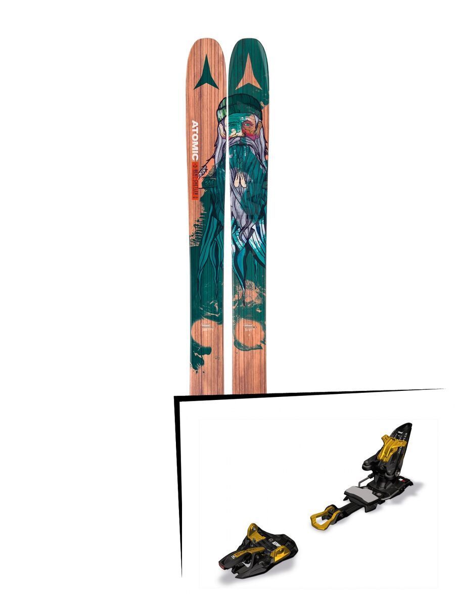 Set: Atomic Backland Bent Chetler 2017 + Marker Kingpin 13 (1289303) - Bild 1