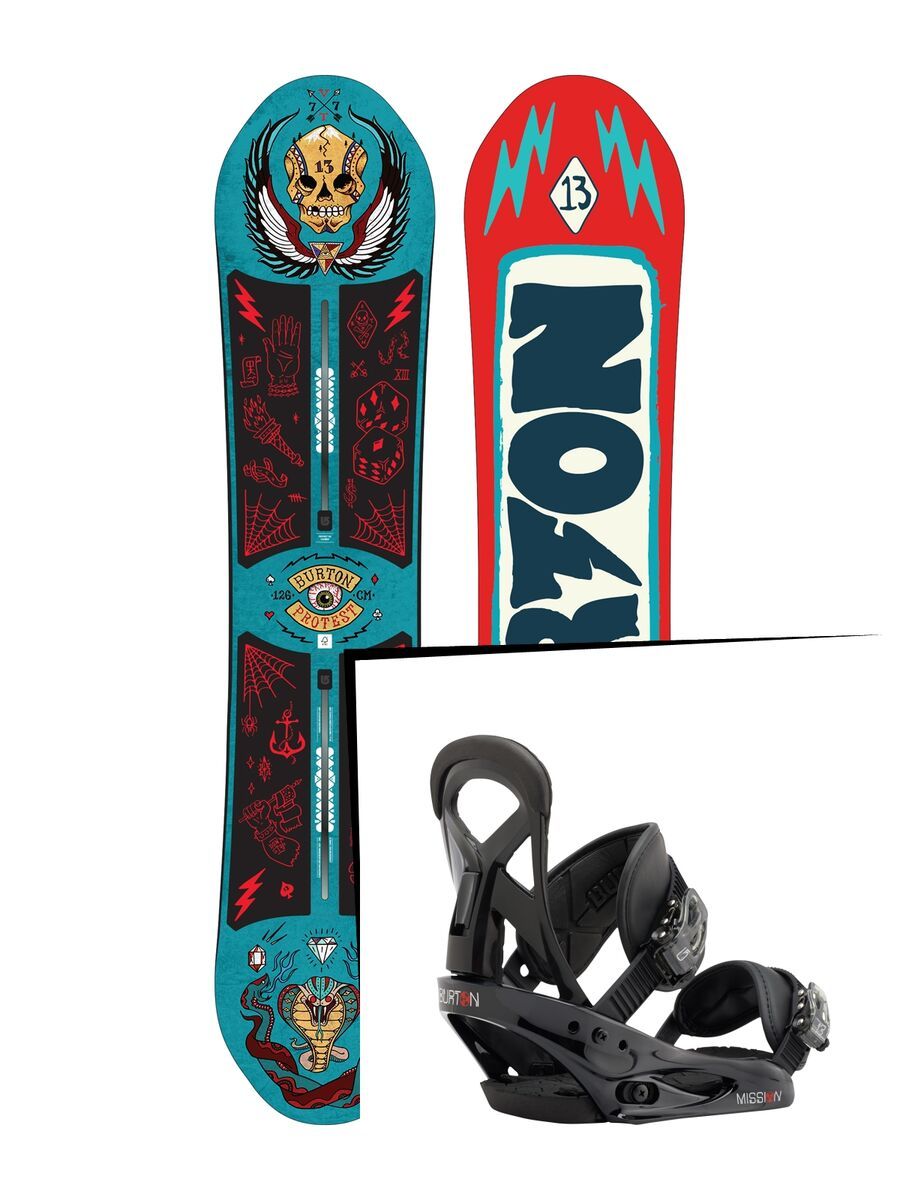 Set: Burton ProTest 2017 +  Mission Smalls (1712906S) - Bild 1