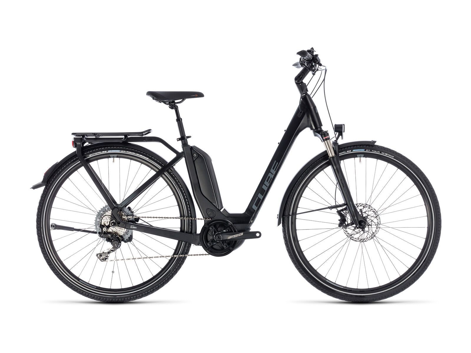 Cube Touring Hybrid EXC 500 Easy Entry, black´n´grey - Bild 1