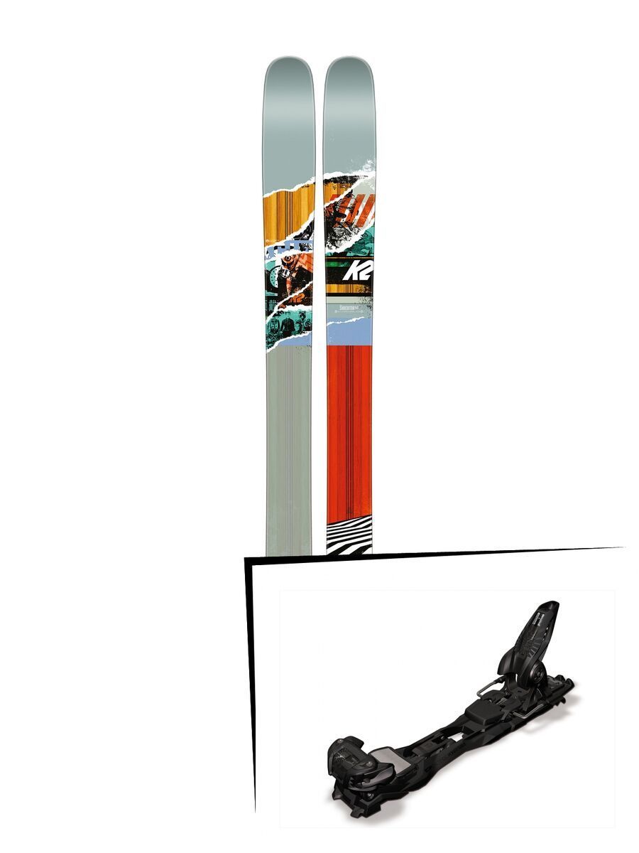 K2 SKI Set: Shreditor 112 2016 + Marker Duke EPF 16 - Bild 1