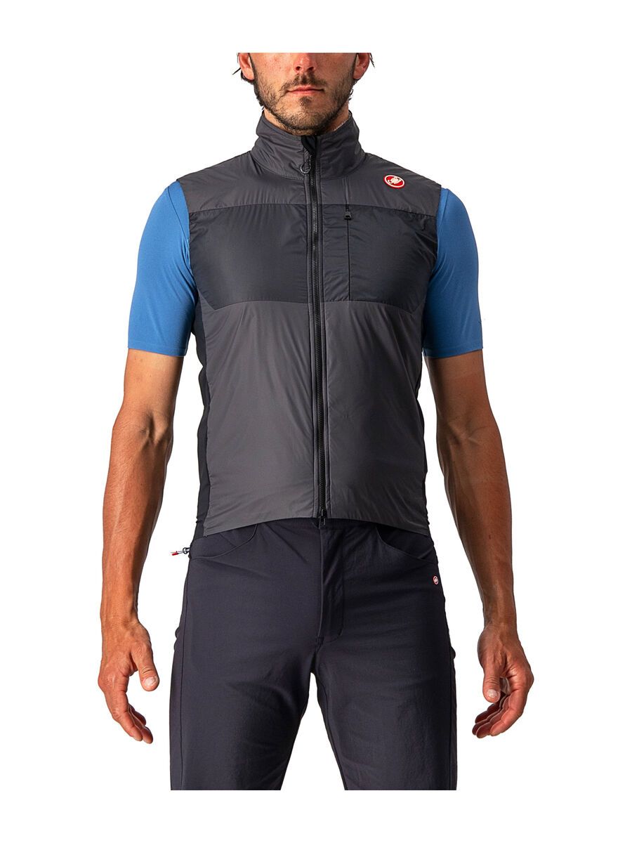 Castelli Unlimited Puffy Vest, dark gray/black-silver gray - Bild 1