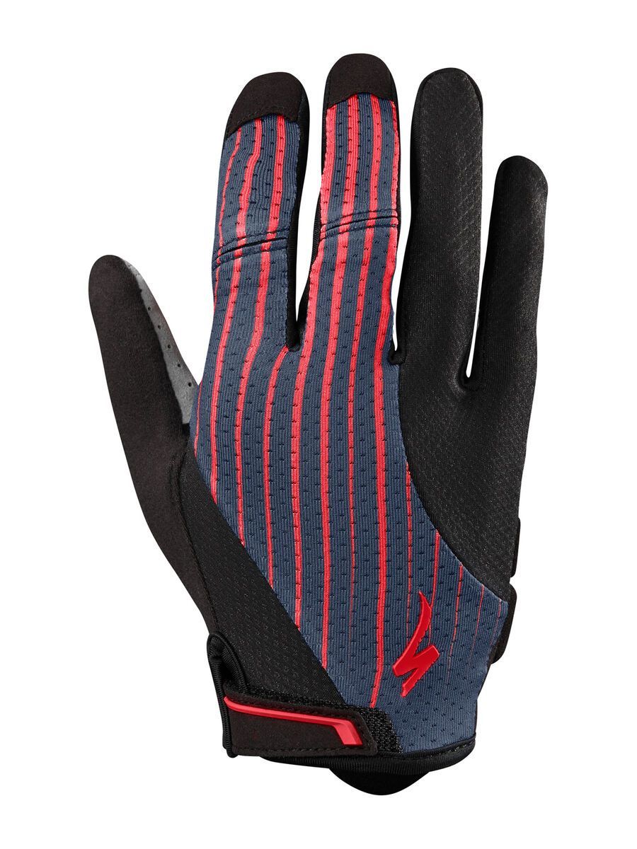 Specialized Women's Body Geometry Gel Long Finger, acid red/line fade - Bild 1