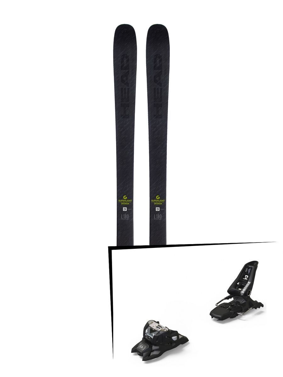 Set: Head Kore 93 2019 + Marker Squire 11 ID black - Bild 1