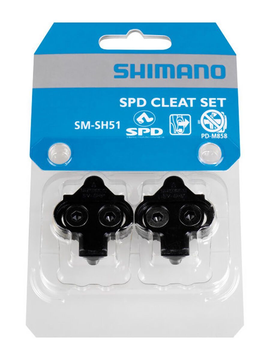 Shimano SM-SH51 SPD Cleat Set ohne Gegenplatte / Einfachausstieg - Bild 2
