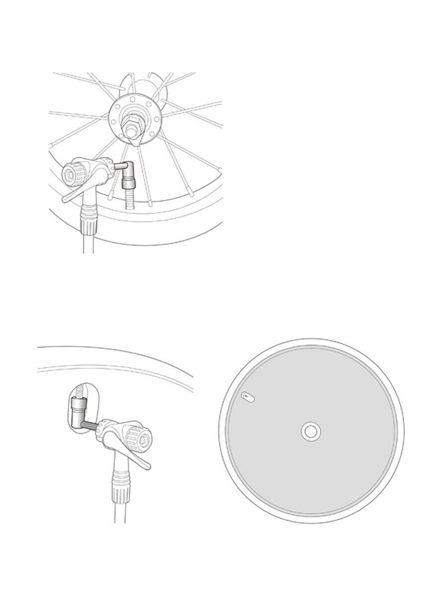 Topeak Pressure-Rite Presta Valve Adapter - Bild 2