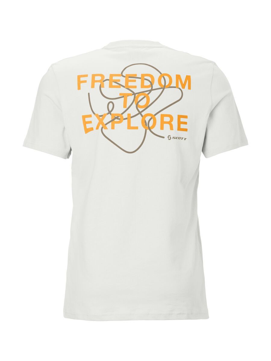 Scott Backprint Short-Sleeve Men's Tee, white - Bild 2