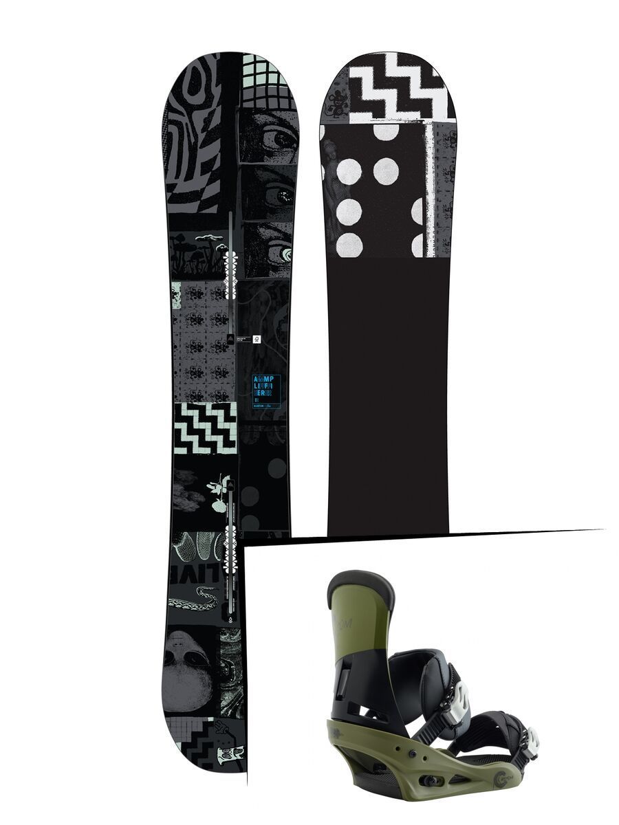 Set: Burton Amplifier 2019 +  Custom (2218423S) - Bild 1