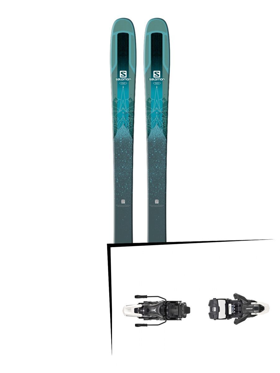 Set: Salomon QST Lumen 99 2018 + Atomic Shift MNC 13 black/white - Bild 1