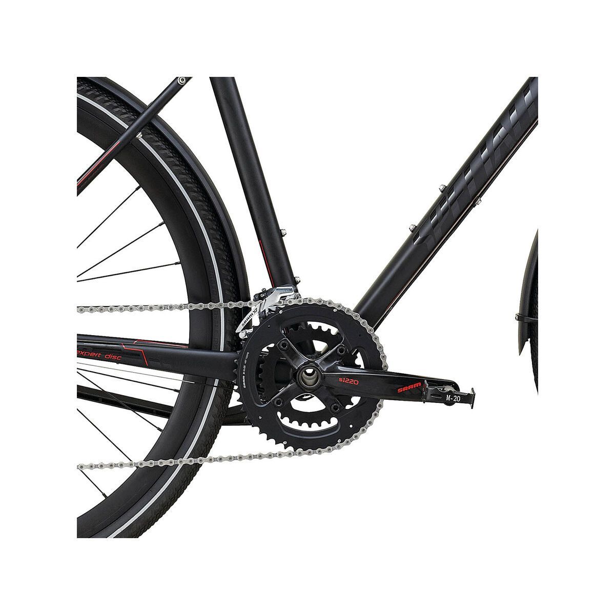 Specialized Crossover Expert Disc, Black/Red - Bild 3