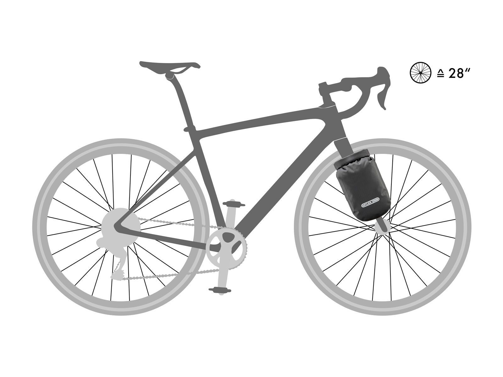 ORTLIEB Fork-Pack 4,1 L, black matt - Bild 6