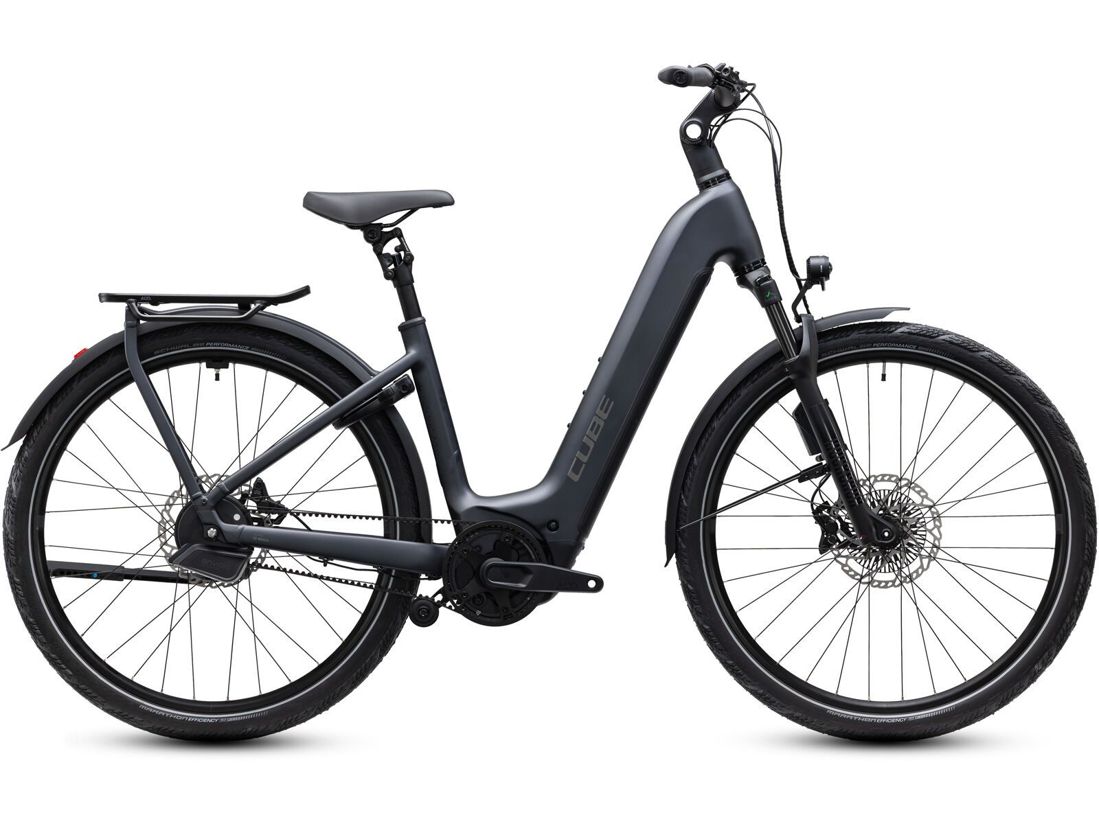 Cube Kathmandu Hybrid Deluxe EXC 800 Easy Entry, stealthgrey´n´grey - Bild 1