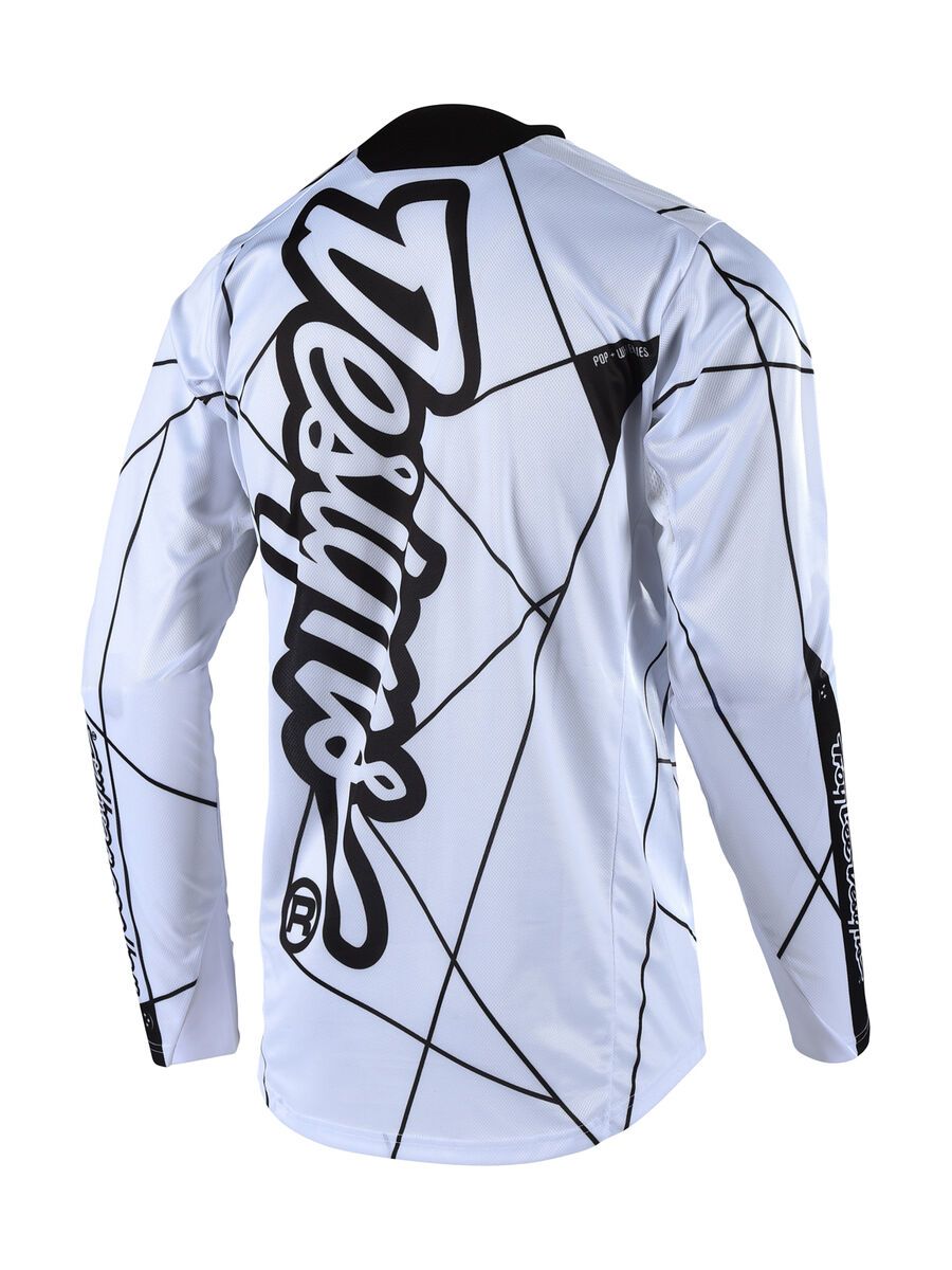 TroyLee Designs Sprint Metric Jersey, white/black - Bild 2