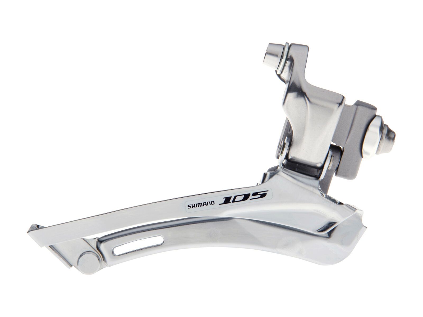 Shimano 105 FD-5700 2x10, silber - Bild 1