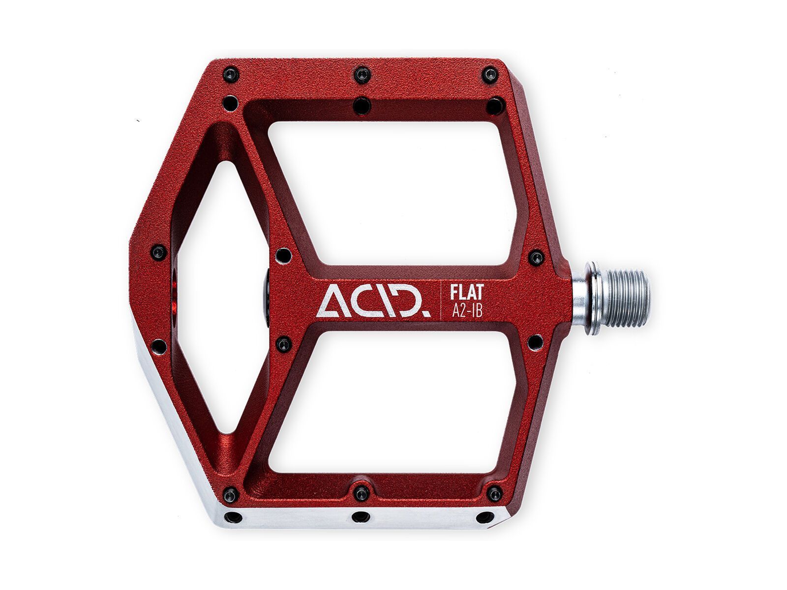 Cube Acid Pedale Flat A2-IB red 932550000