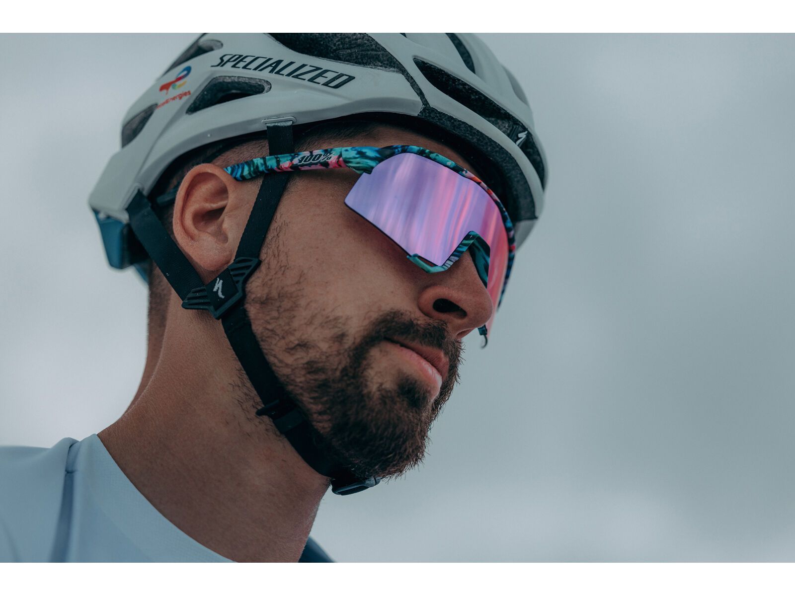 100% S3 Peter Sagan LE - HiPER Purple ML Mirror, soft tact tie dye - Bild 12
