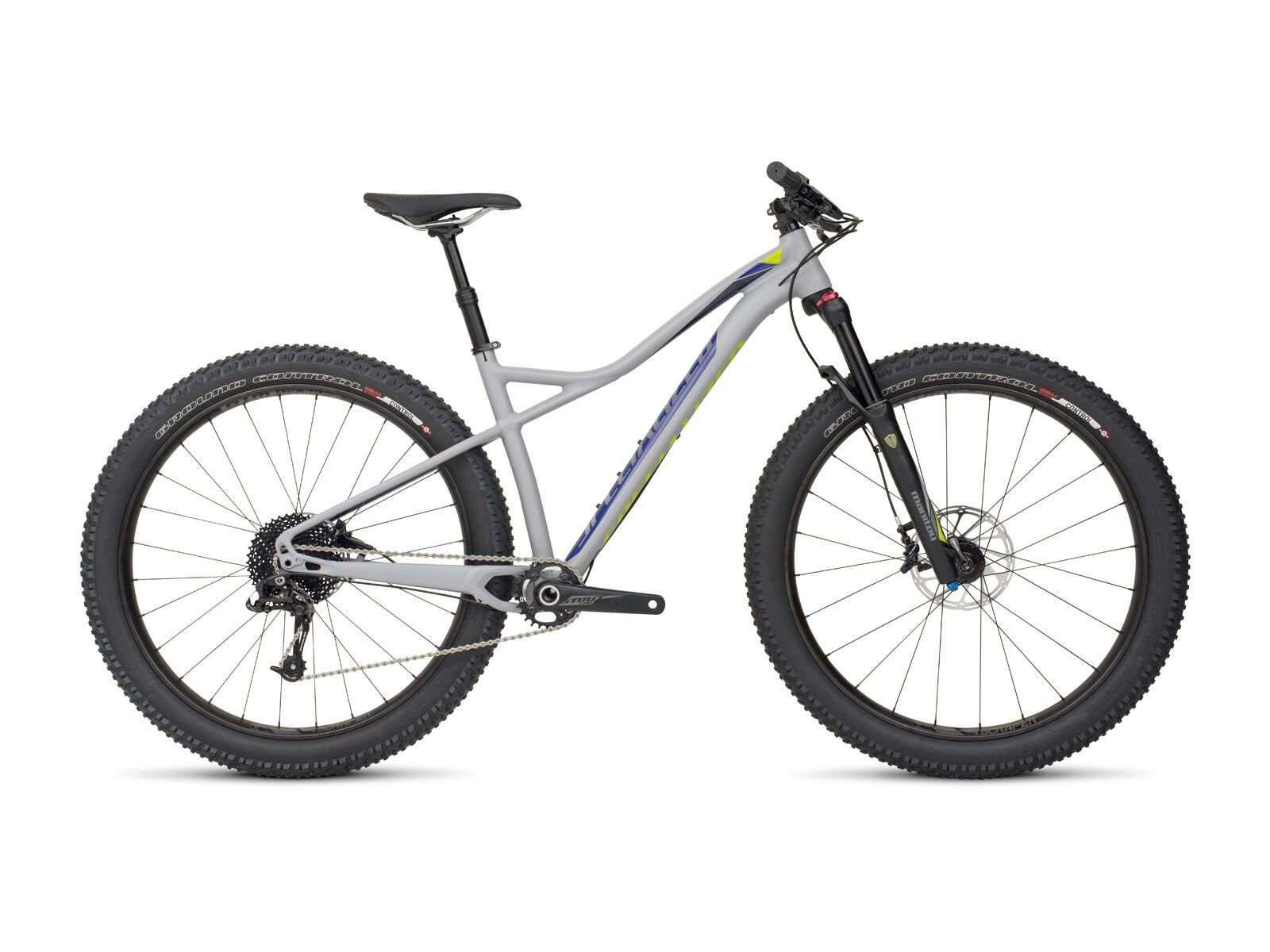 Specialized Ruze Expert 6Fattie, satin cool grey/deep indigo/hyper green - Bild 1