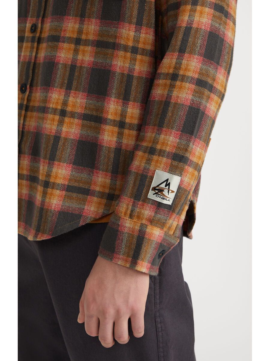 O’Neill TRVLR Series Flannel Check Shirt, beige shadow check - Bild 5