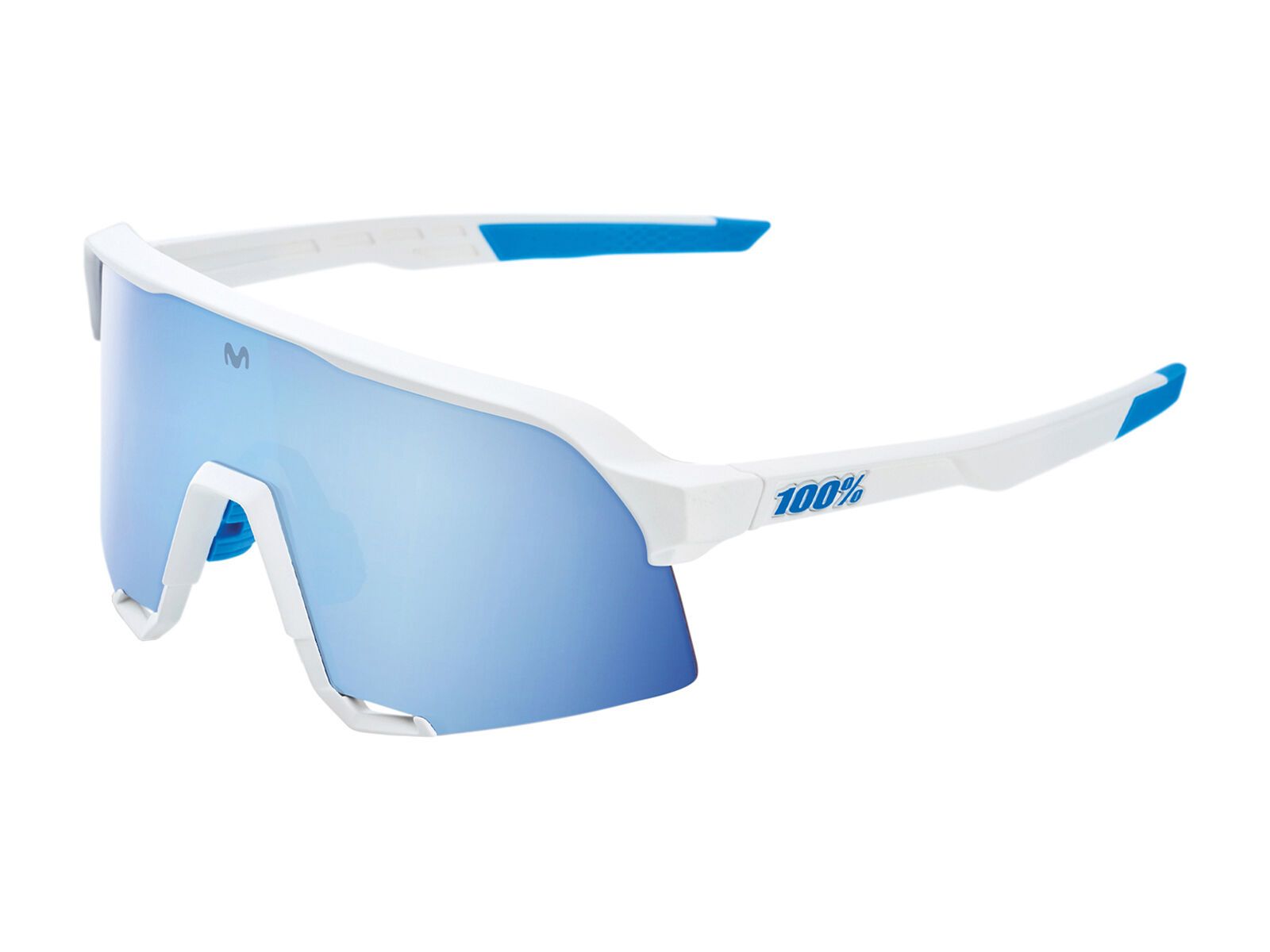100% S3 Movistar - HiPER Blue Mirror, team white - Bild 1