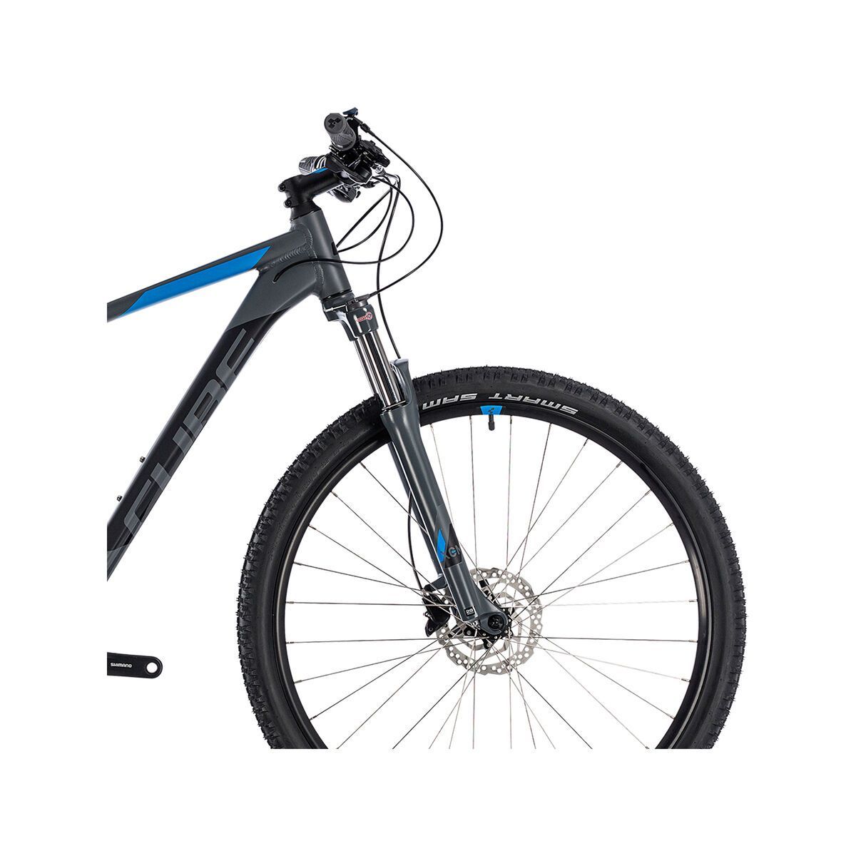 Cube Aim Race 27.5, grey´n´blue - Bild 7