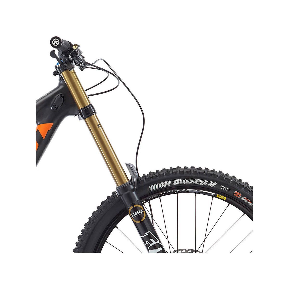 Kona Supreme Operator, matt carbon/orange/matt black stays - Bild 5