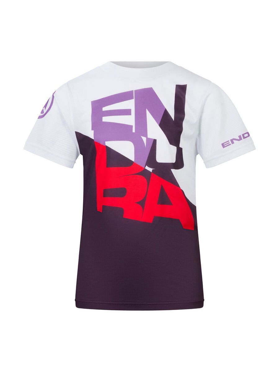 Endura Kinder SingleTrack Core T-Shirt, aubergine - Bild 1