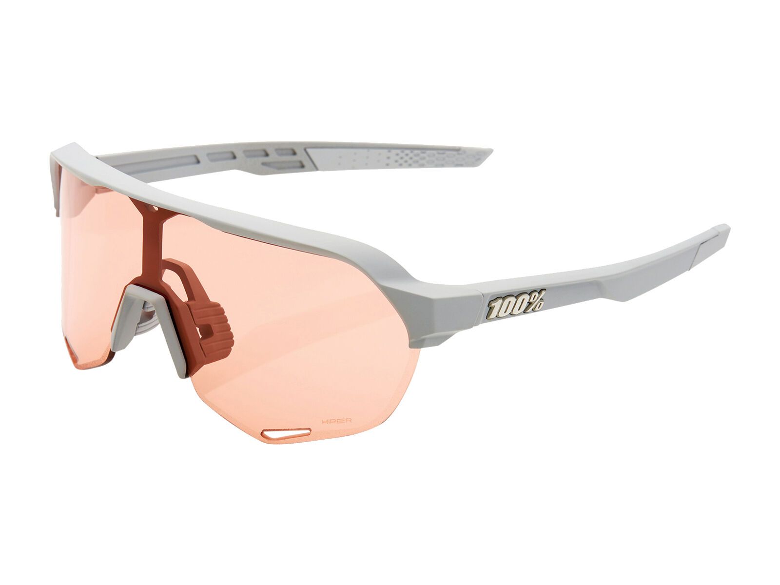 100% S2 - HIPER Coral ML Mir, soft tact stone grey - Bild 1